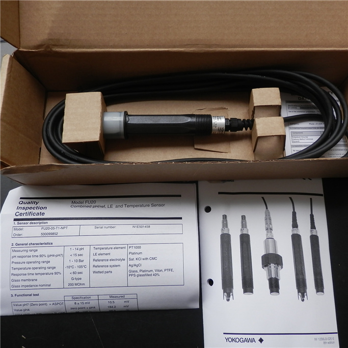 Yokogawa FU20 pH/ORP Sensor FU20 PH Sensor